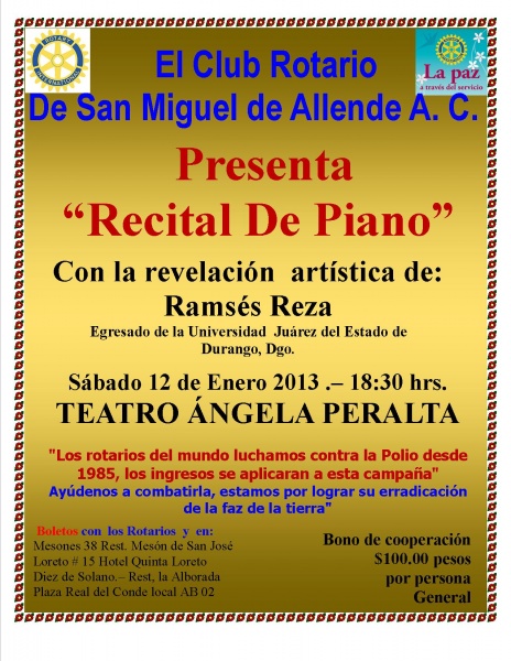 Recital de Piano Angela Peralta